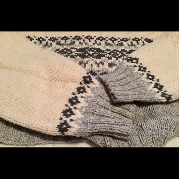 Fair Isle Lands End sweater🥶 Very warm🥰 - Picture 3 of 8